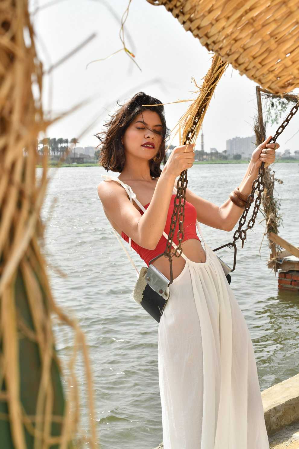 Keily Pants – White