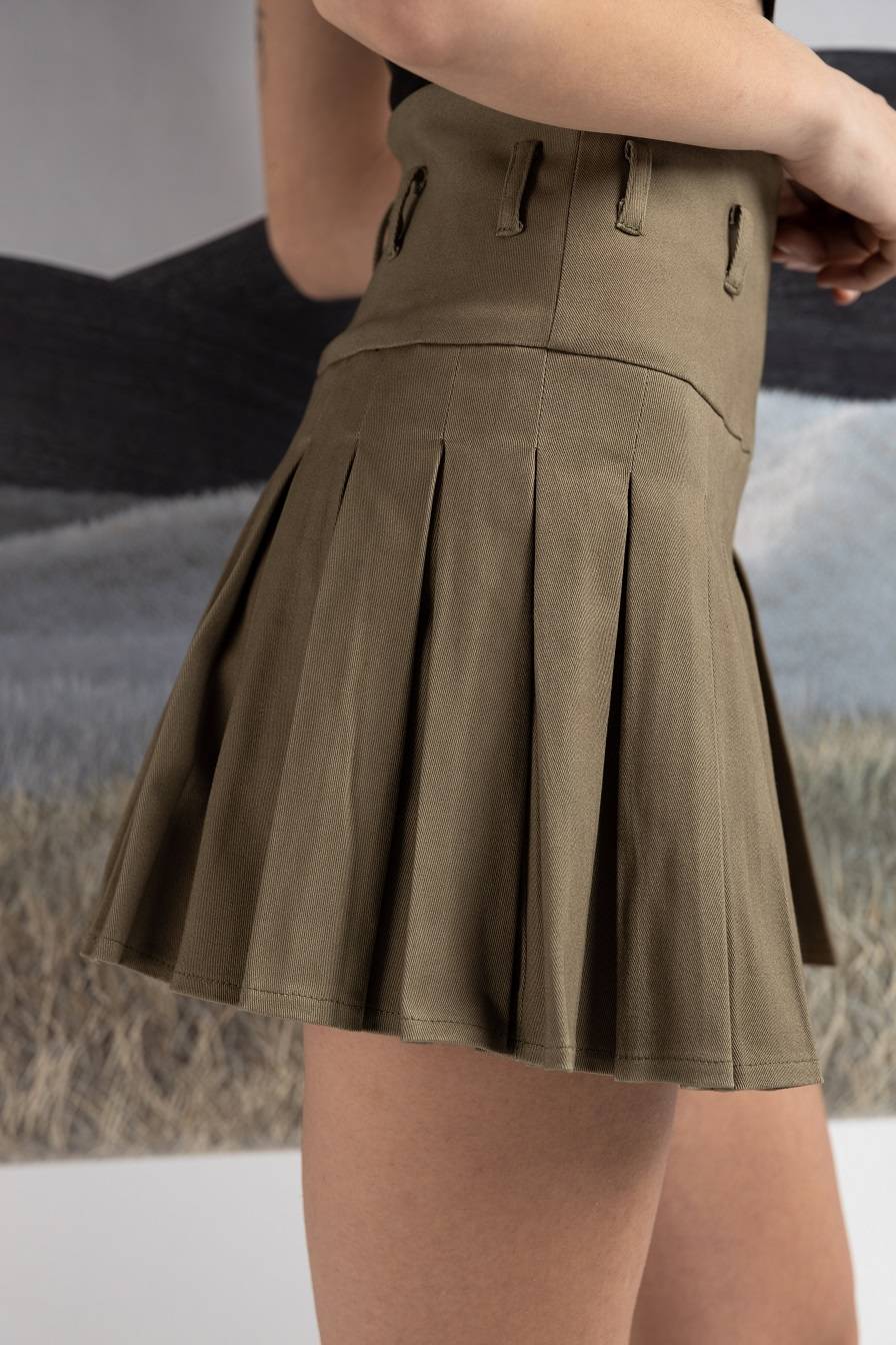 Adeera Skirt – Olive