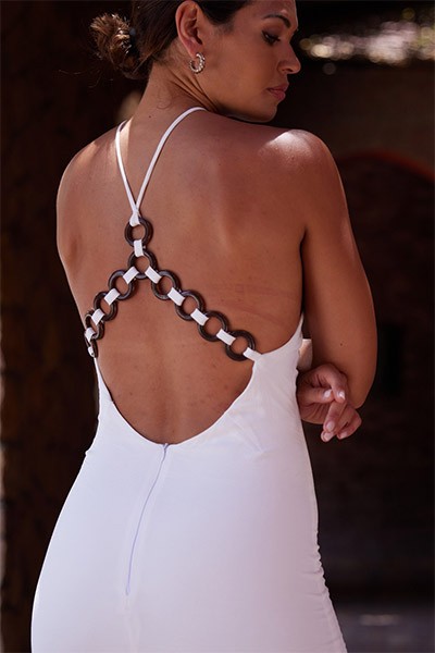 Athena Dress – White