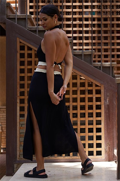 Shahrzad Dress – Black