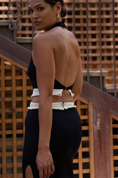 Shahrzad Dress – Black