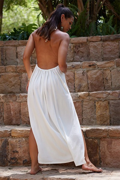 Ophelia Dress – White