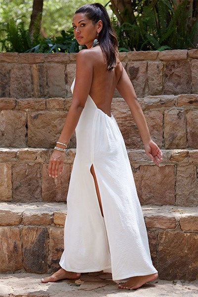 Ophelia Dress – White