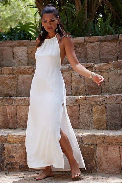 Ophelia Dress – White