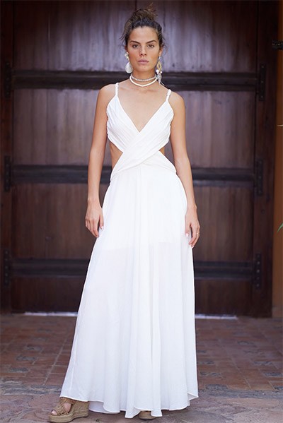 Leticia Dress – White