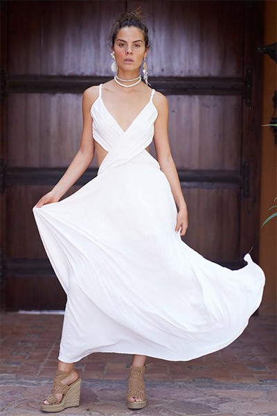 Leticia Dress – White