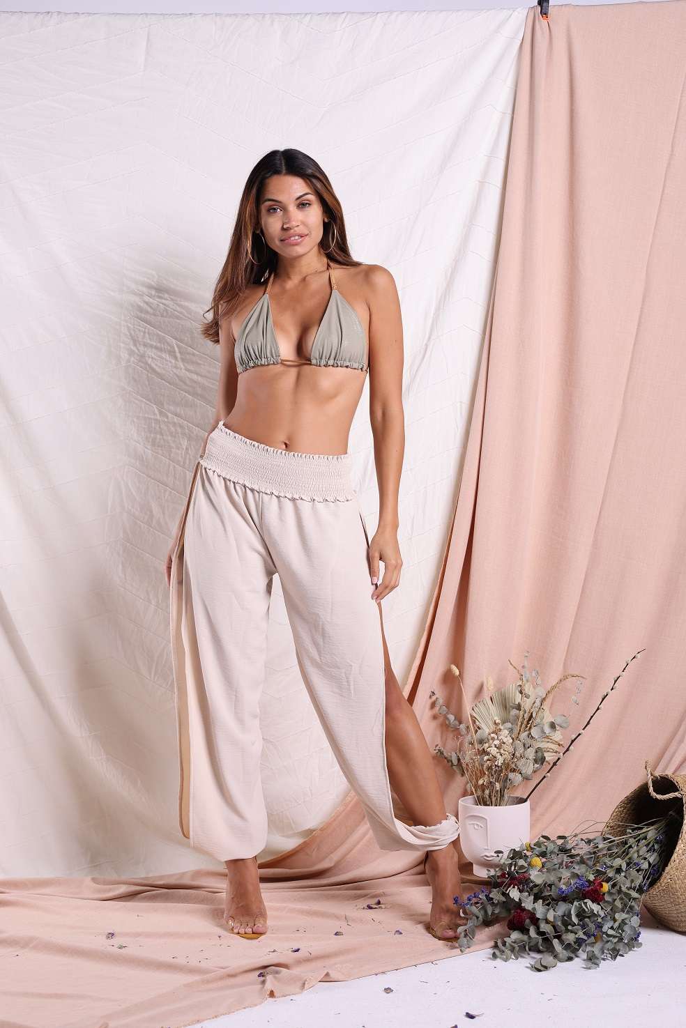 Jazzy Pants – Beige