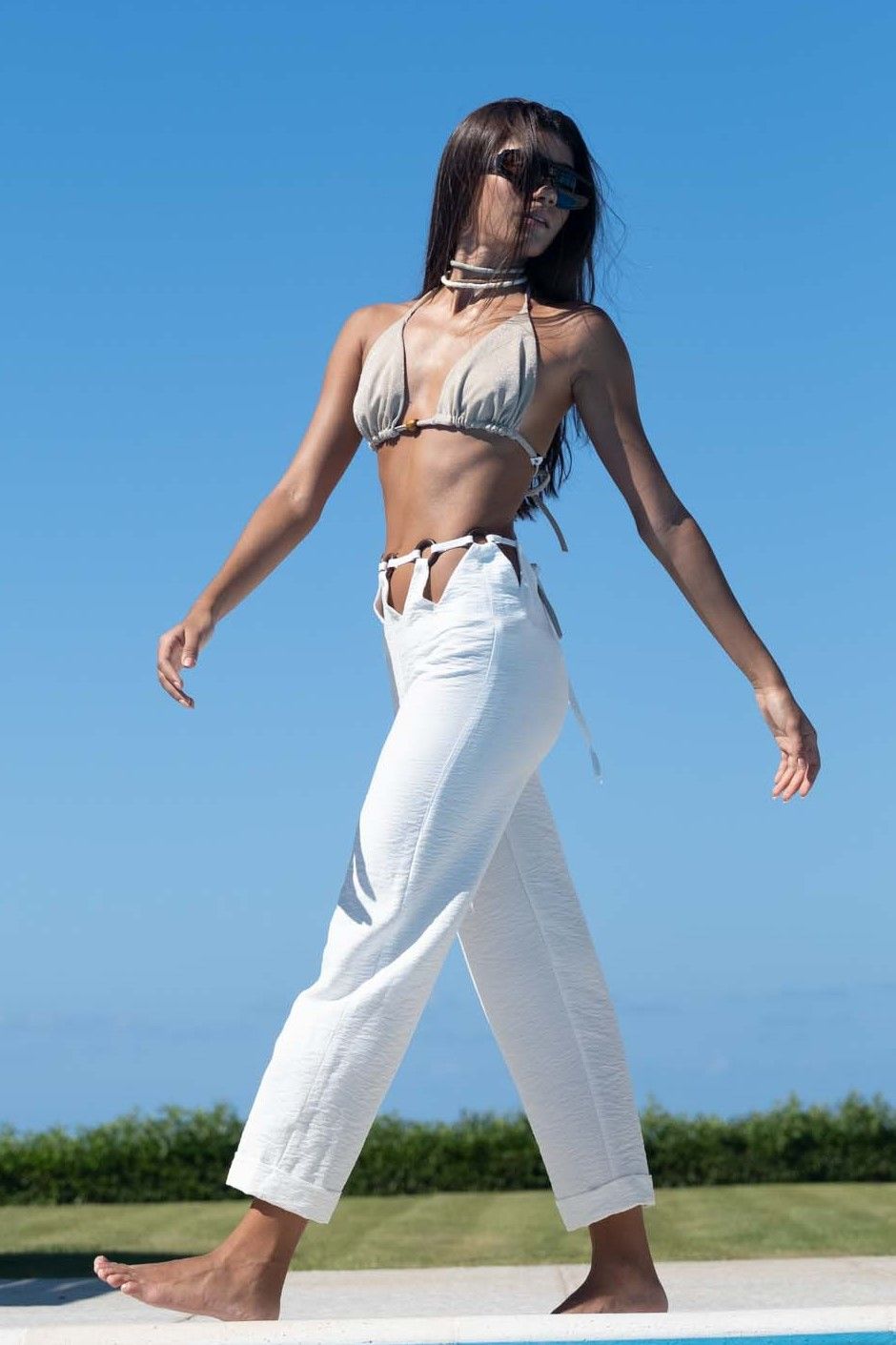 Tara Pants – White