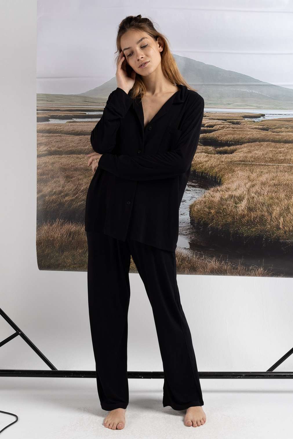 Nina Comfiest PJs – Black