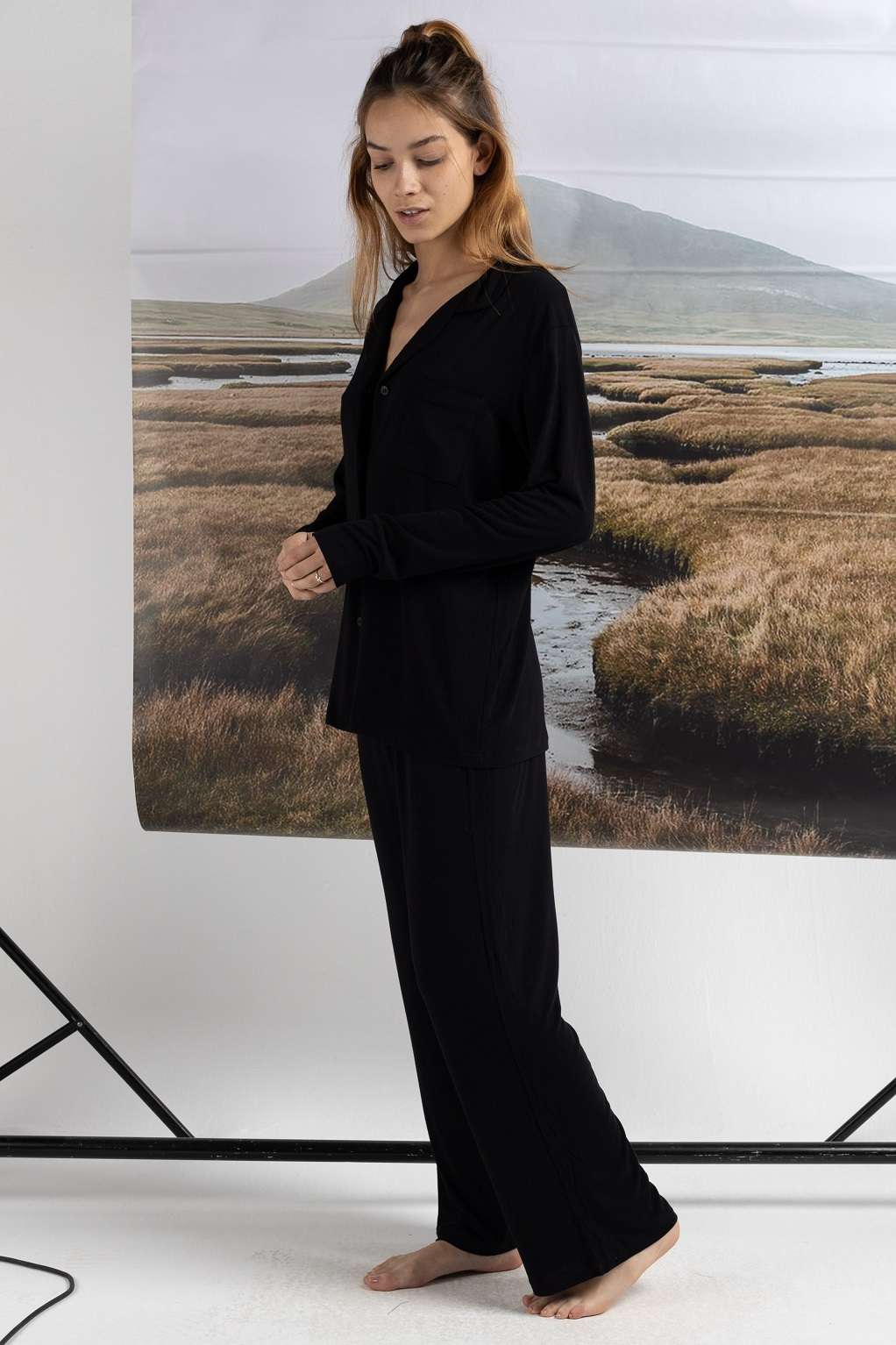 Nina Comfiest PJs – Black