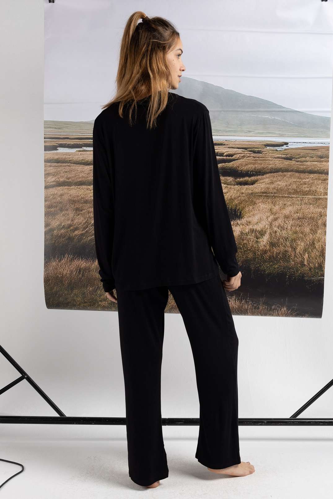 Nina Comfiest PJs – Black