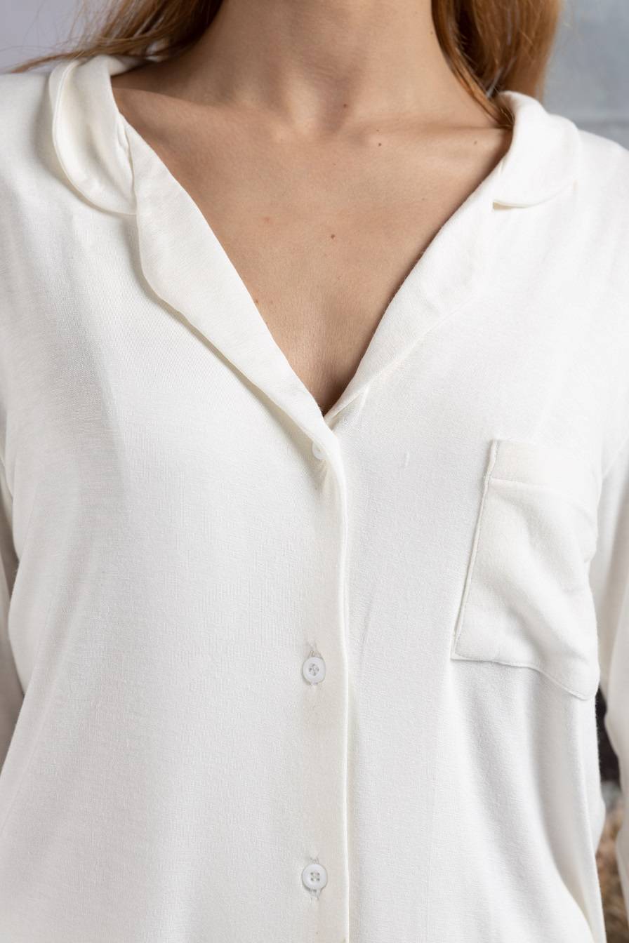 Nina Comfiest PJs – White