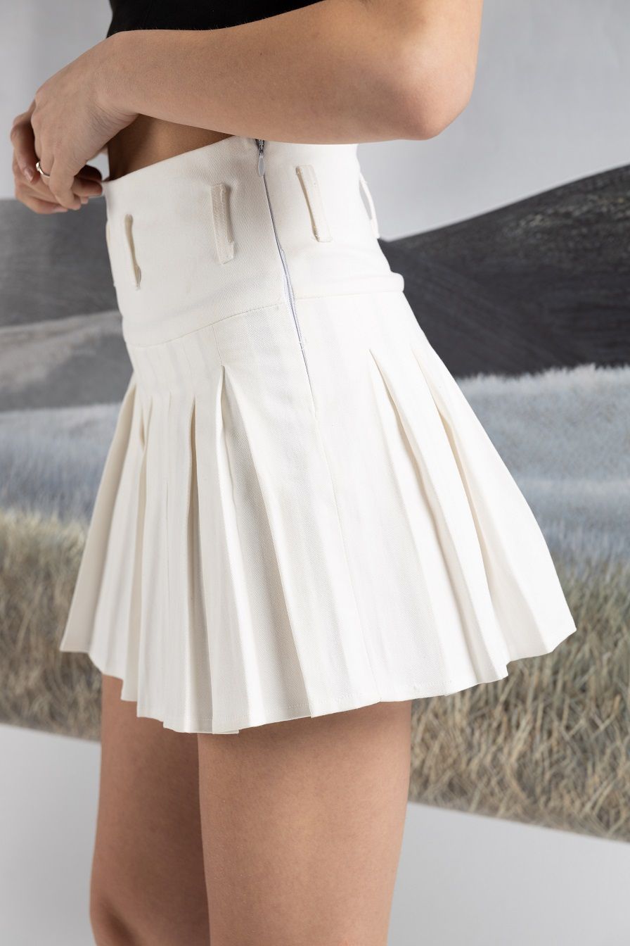 Adeera Skirt – White