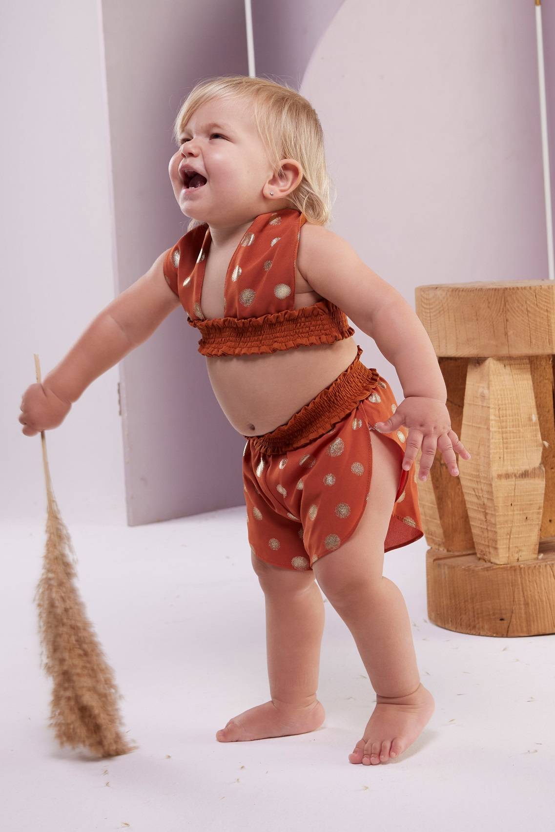 Diga Polka Set (Orange)