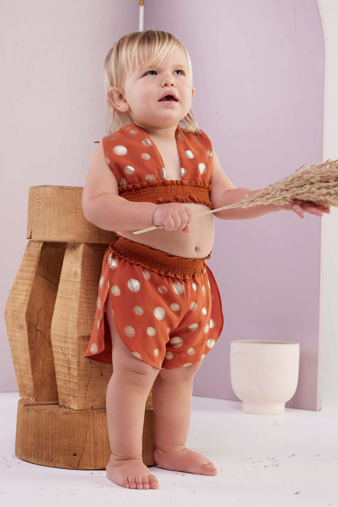 Diga Polka Set (Orange)