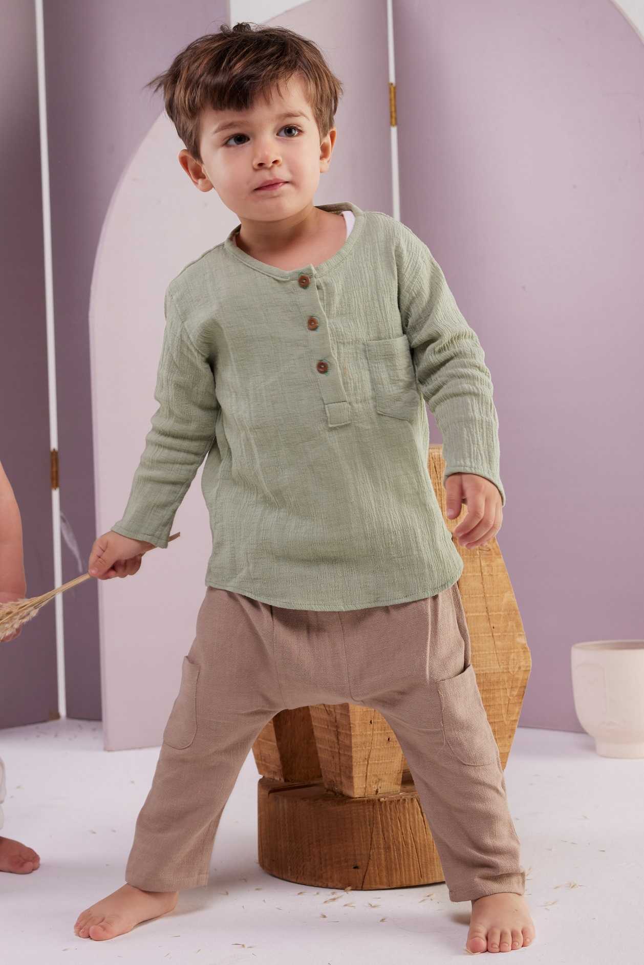 Riko Linen Harem Pants