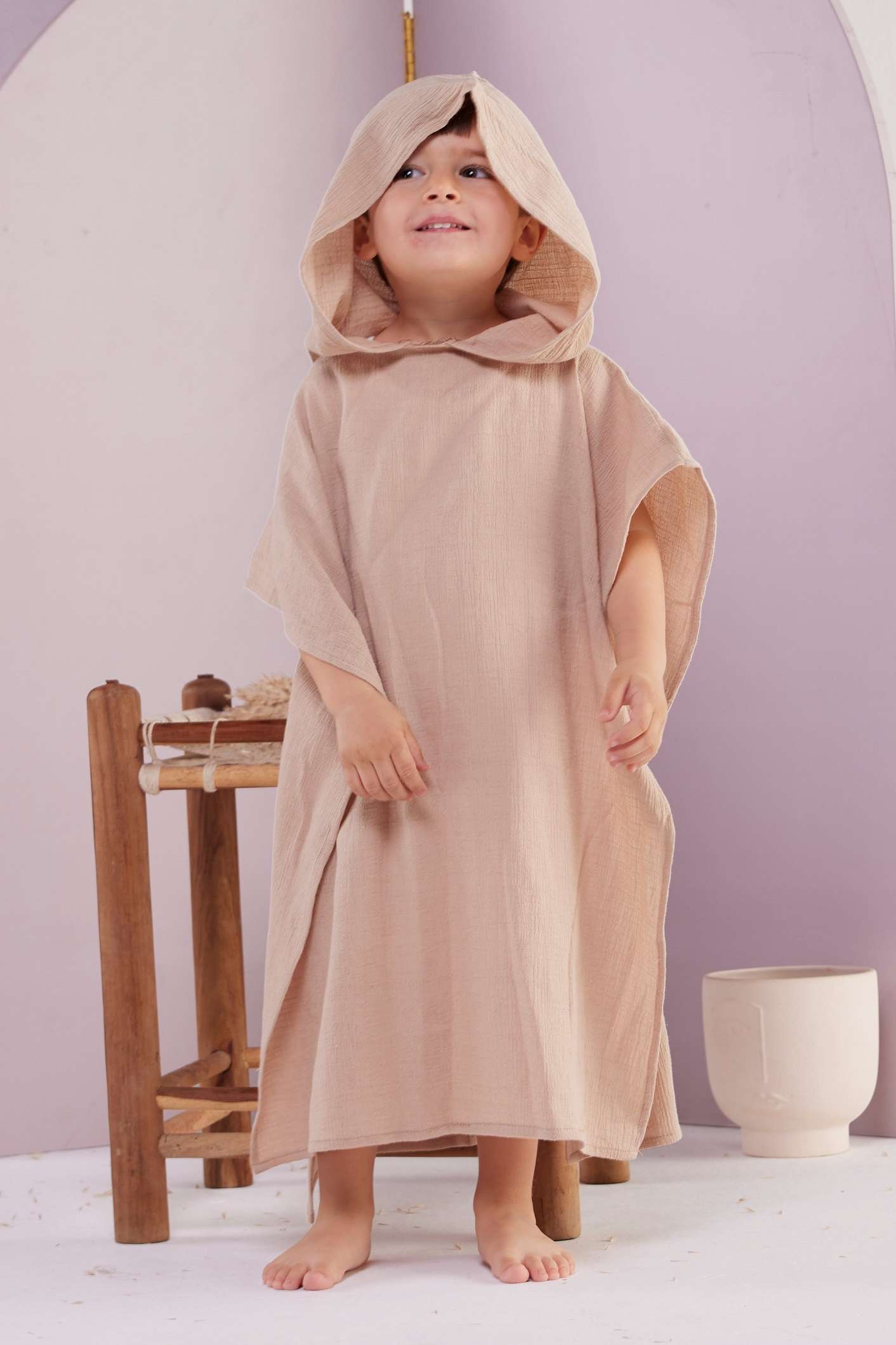 Sunny Beach Kaftan – Beige