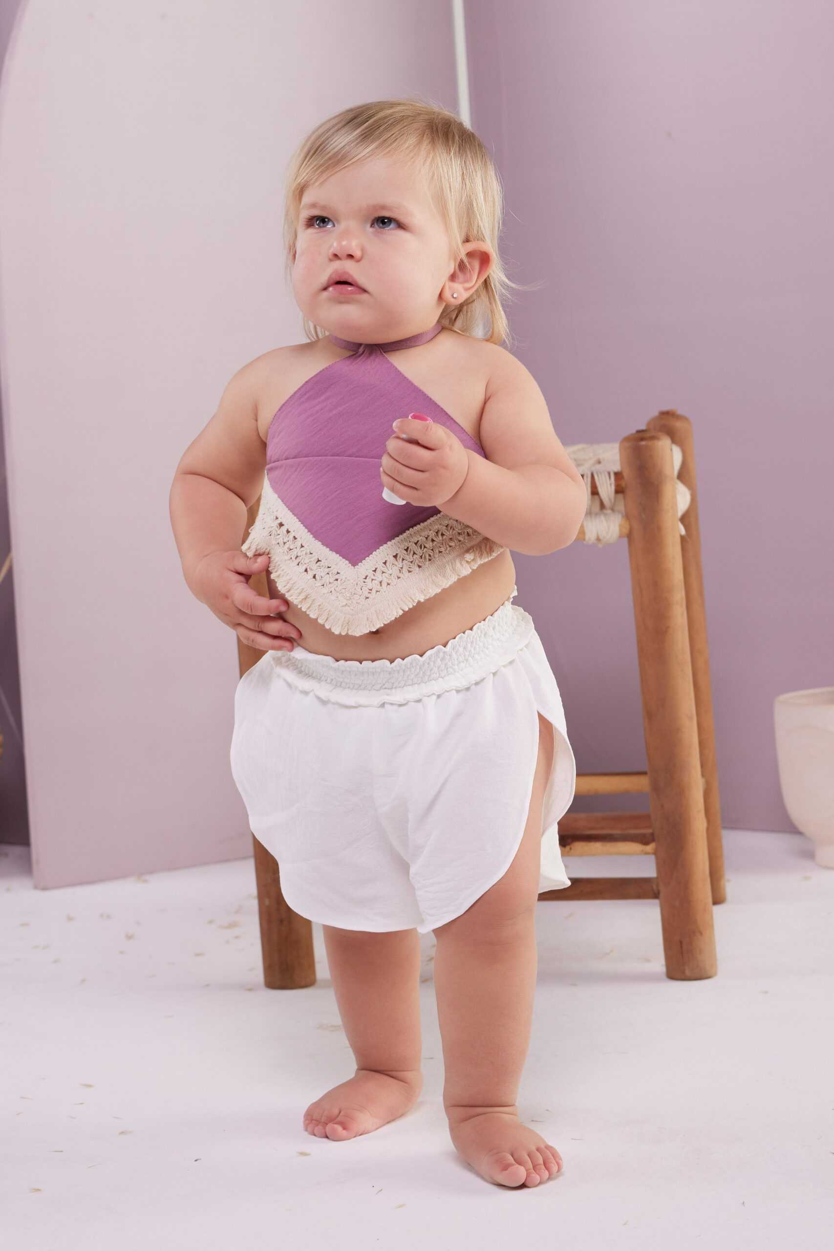 Mini Diamond Top (Purple)