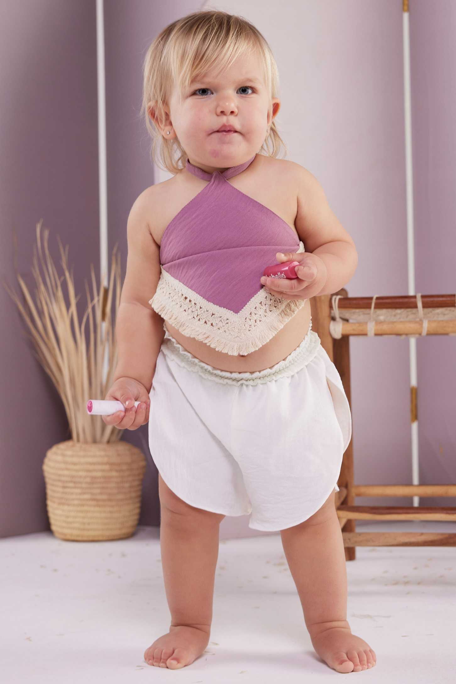 Mini Diamond Top (Purple)