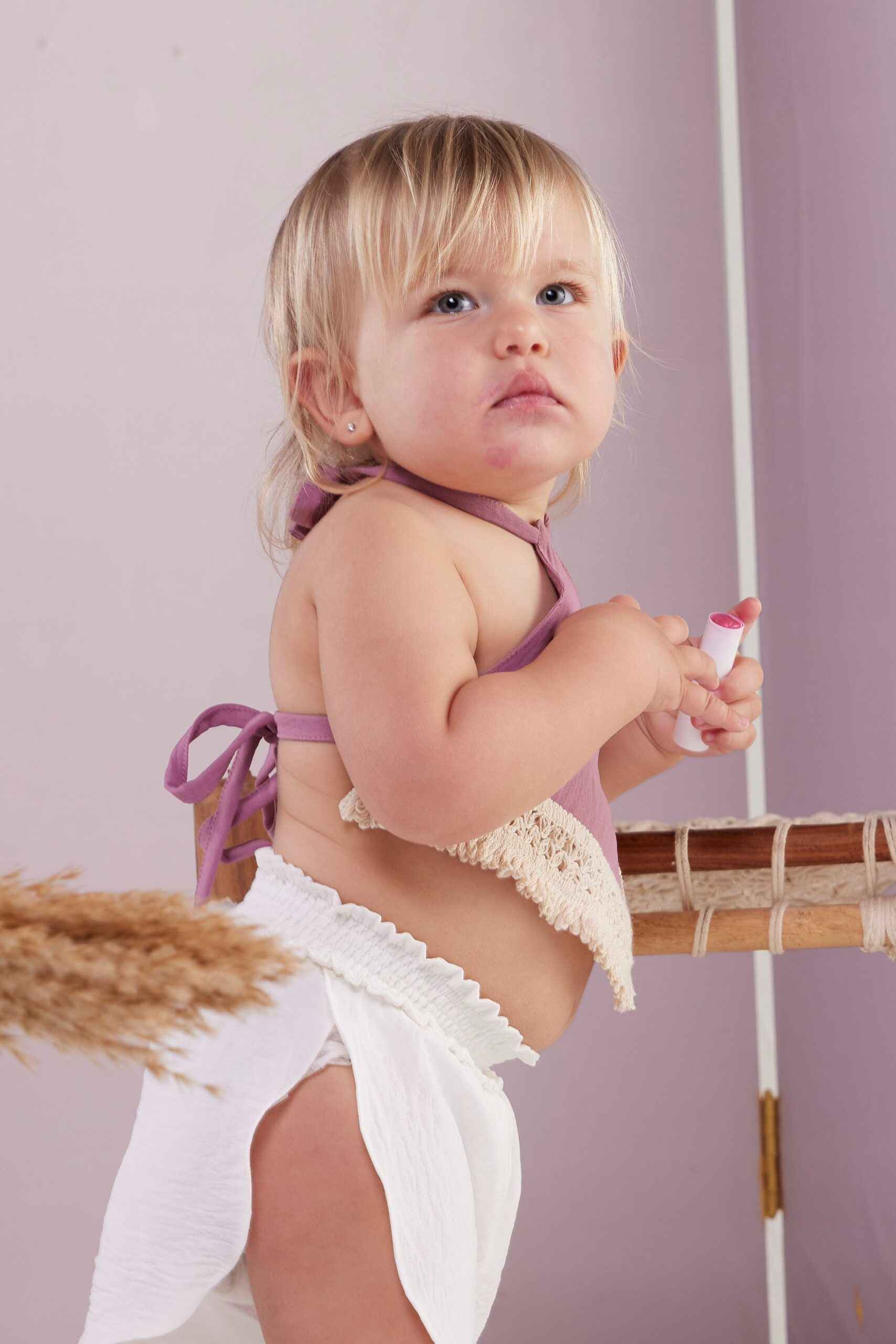 Mini Diamond Top (Purple)