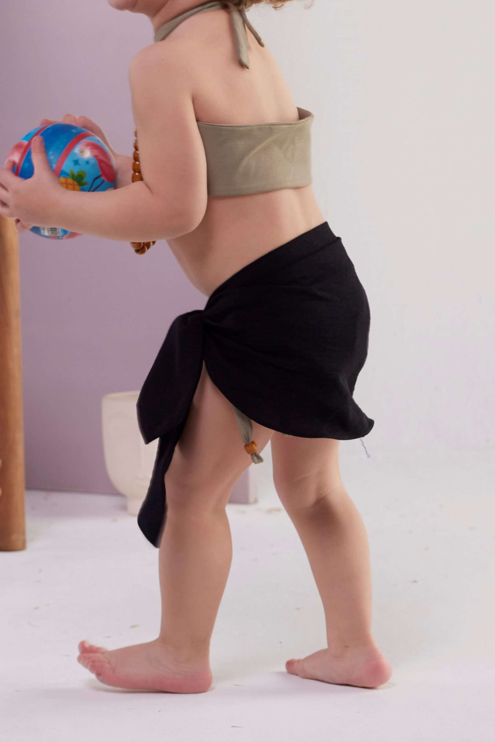 Baby Beach Wrap (Black)