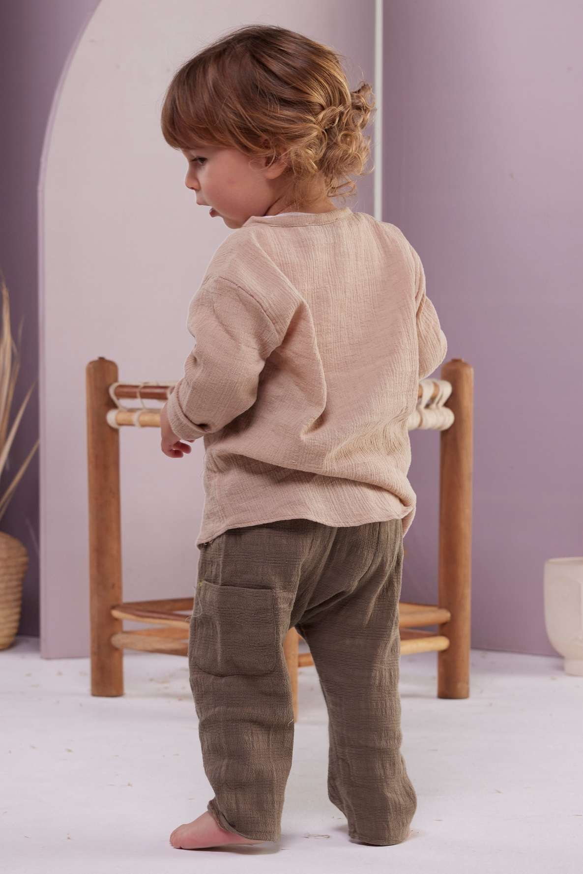 Fouki Linen Shirt – Beige