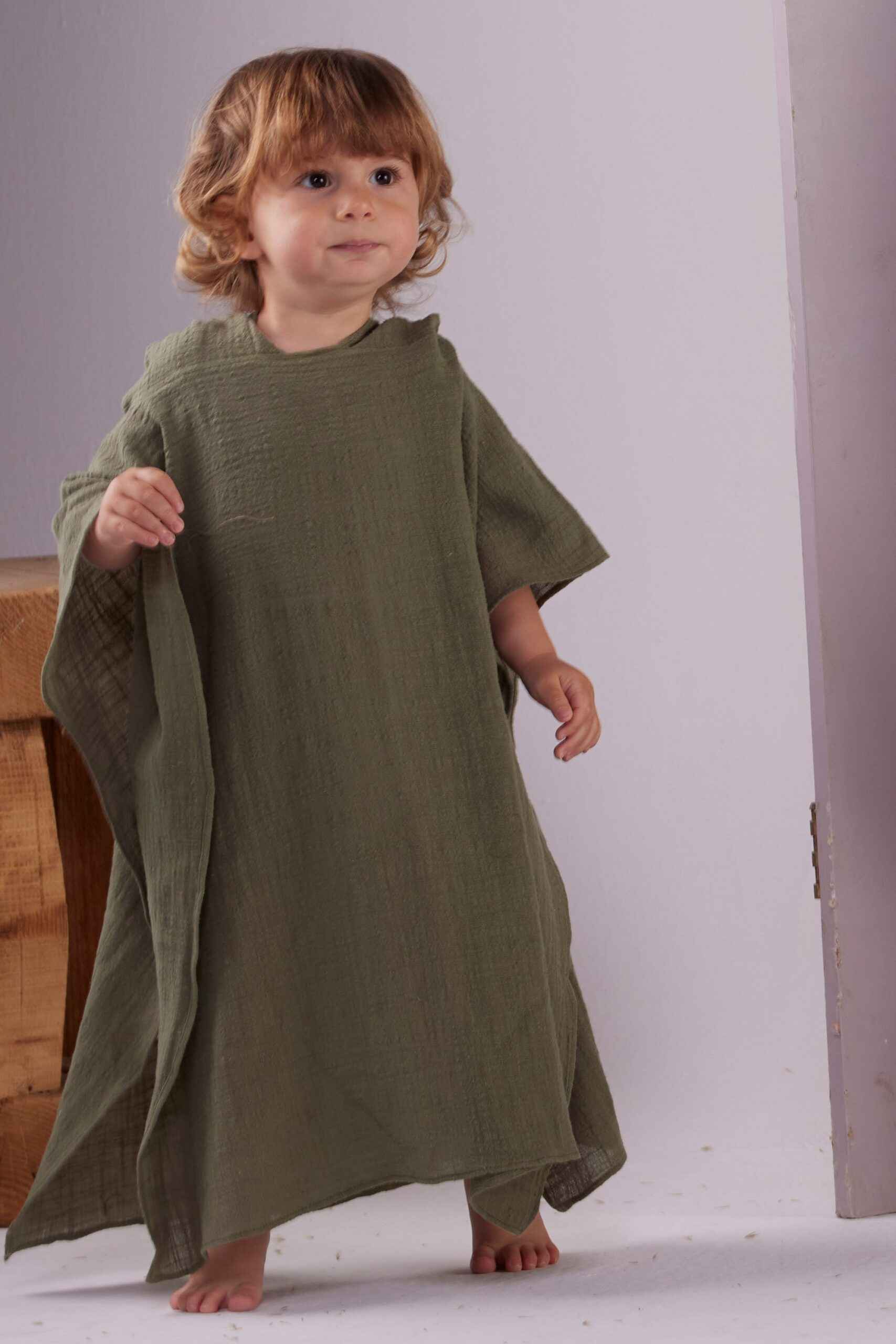 Sunny Beach Kaftan – Olive