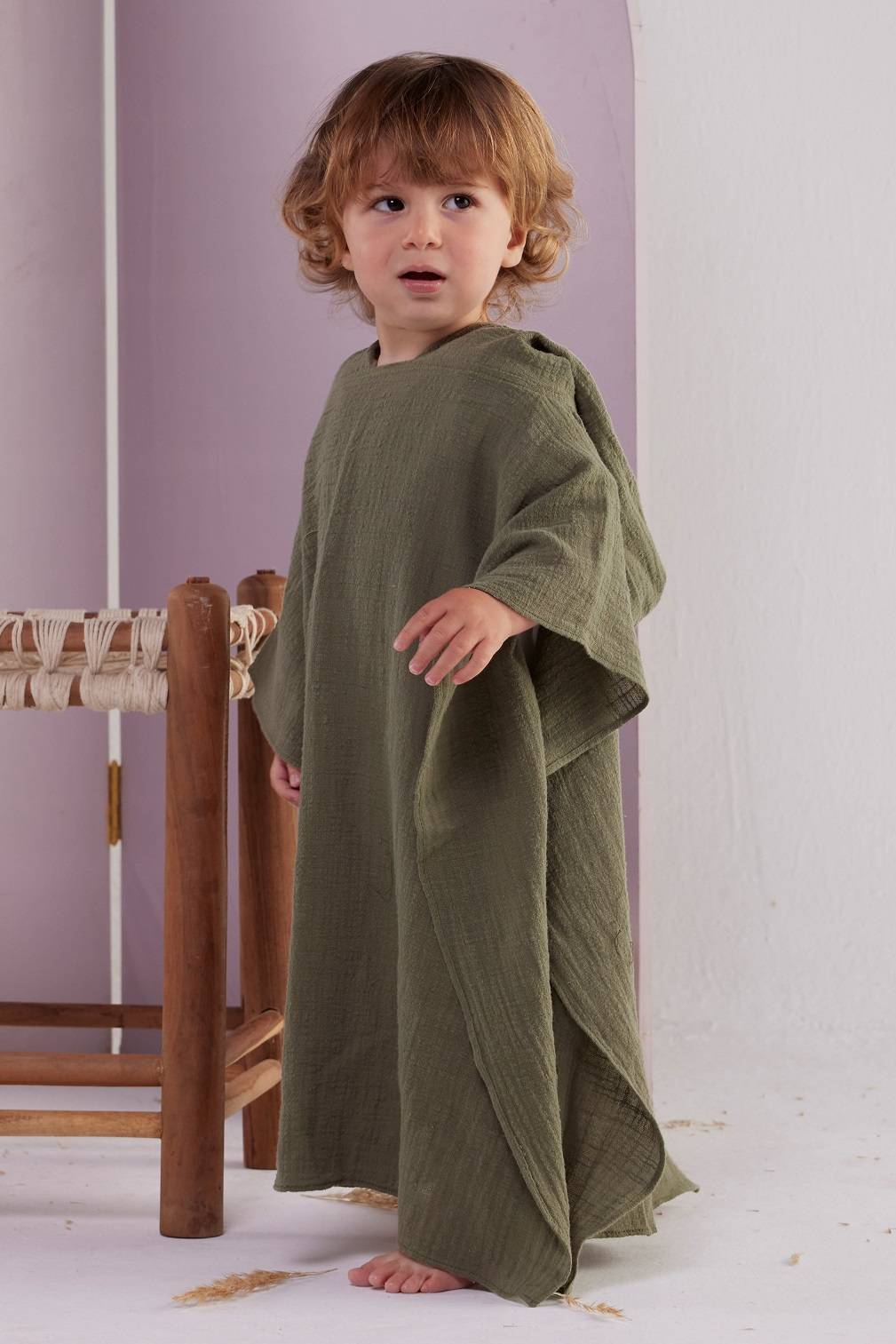 Sunny Beach Kaftan – Olive