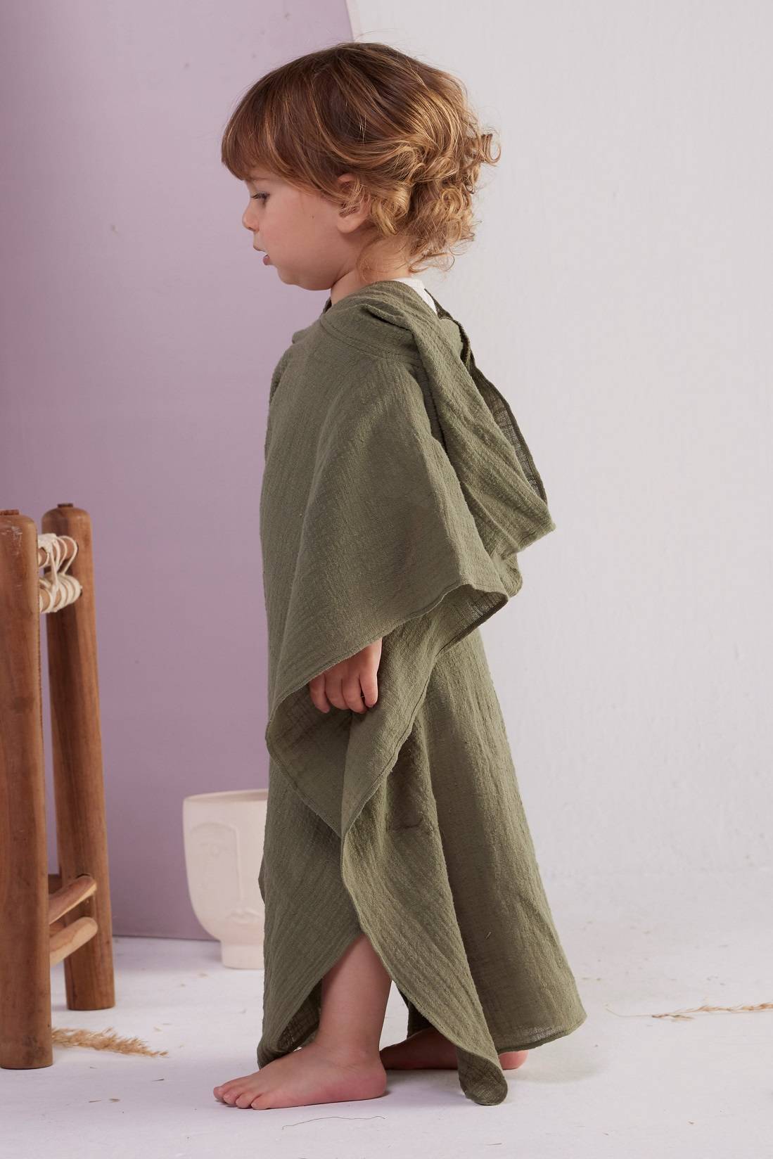 Sunny Beach Kaftan – Olive