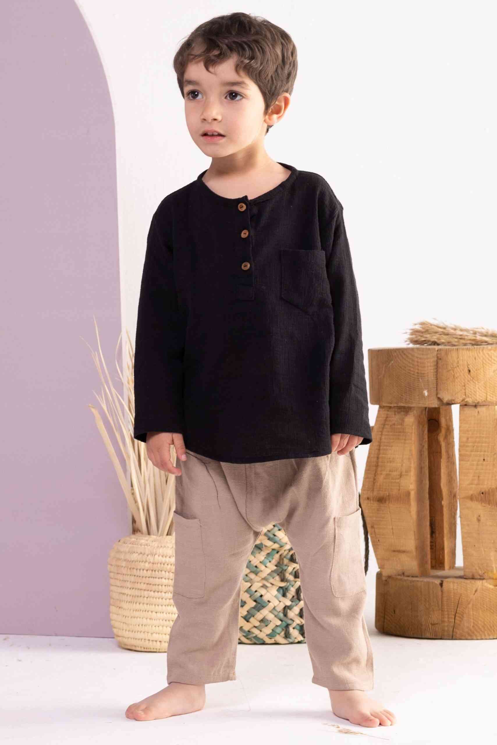 Riko Linen Harem Pants