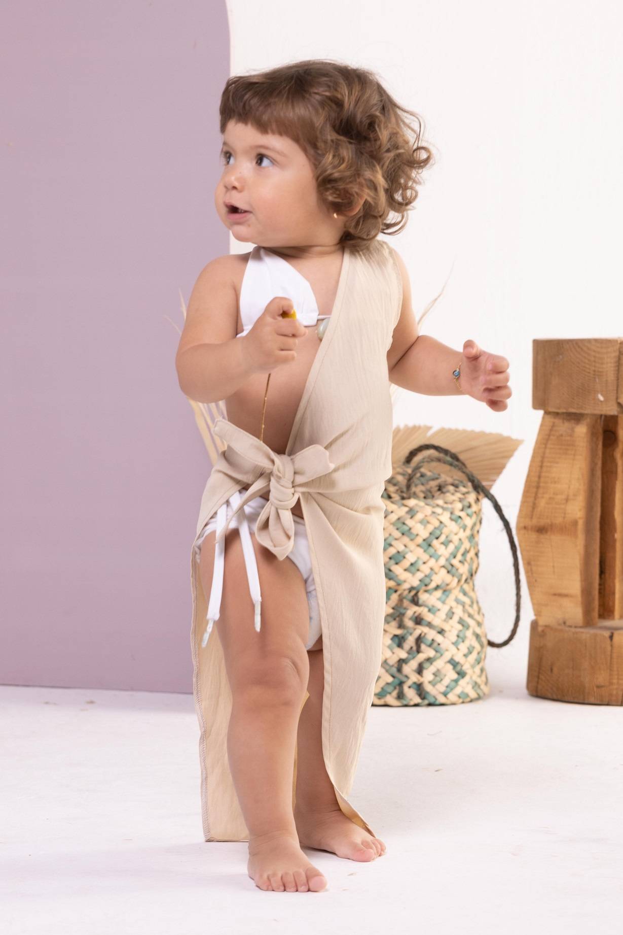 Cocolina Beach Coverup (Beige)