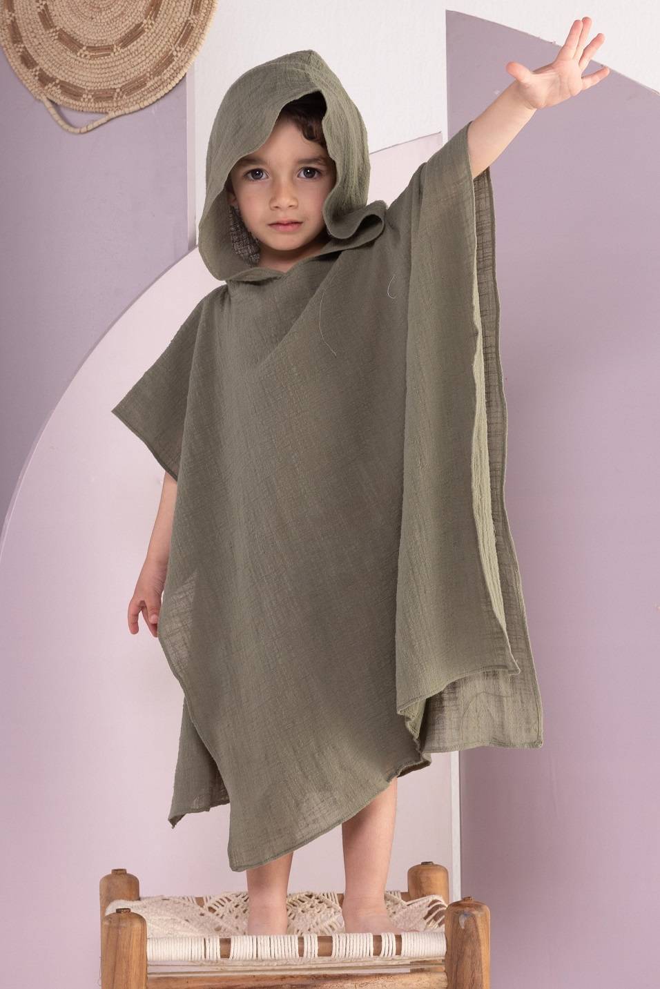 Sunny Beach Kaftan – Olive