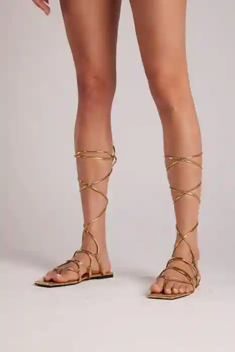 Praia Sandals – Gold