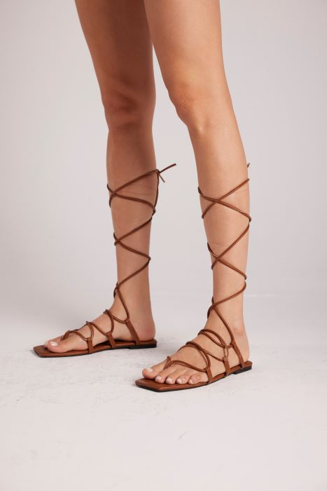 Praia Sandals – Brown