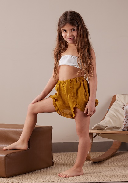 Giselle Shorts – Mustard