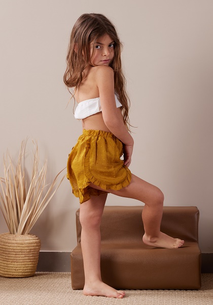 Giselle Shorts – Mustard