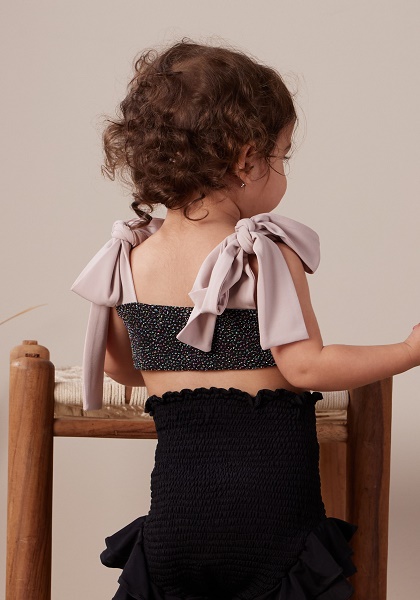 Nazo Top – Shimmery Black