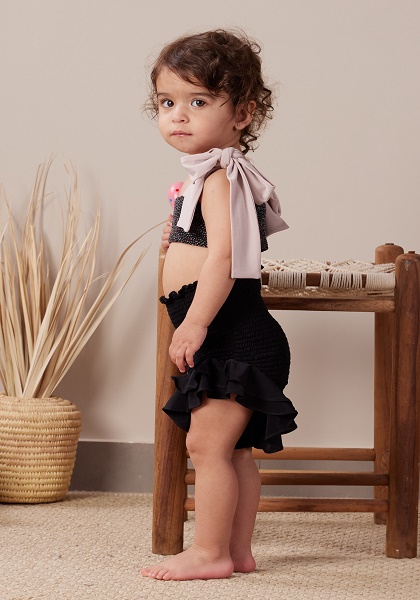 Nazo Top – Shimmery Black