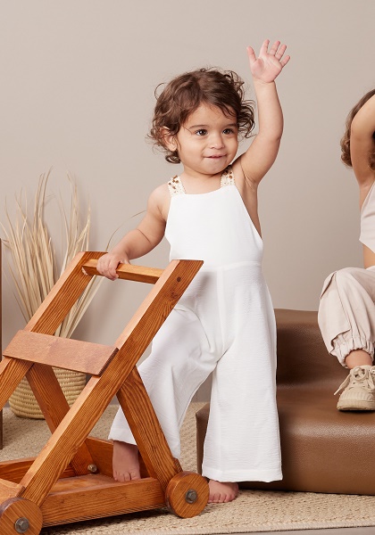 Abbie Jumpsuit – White