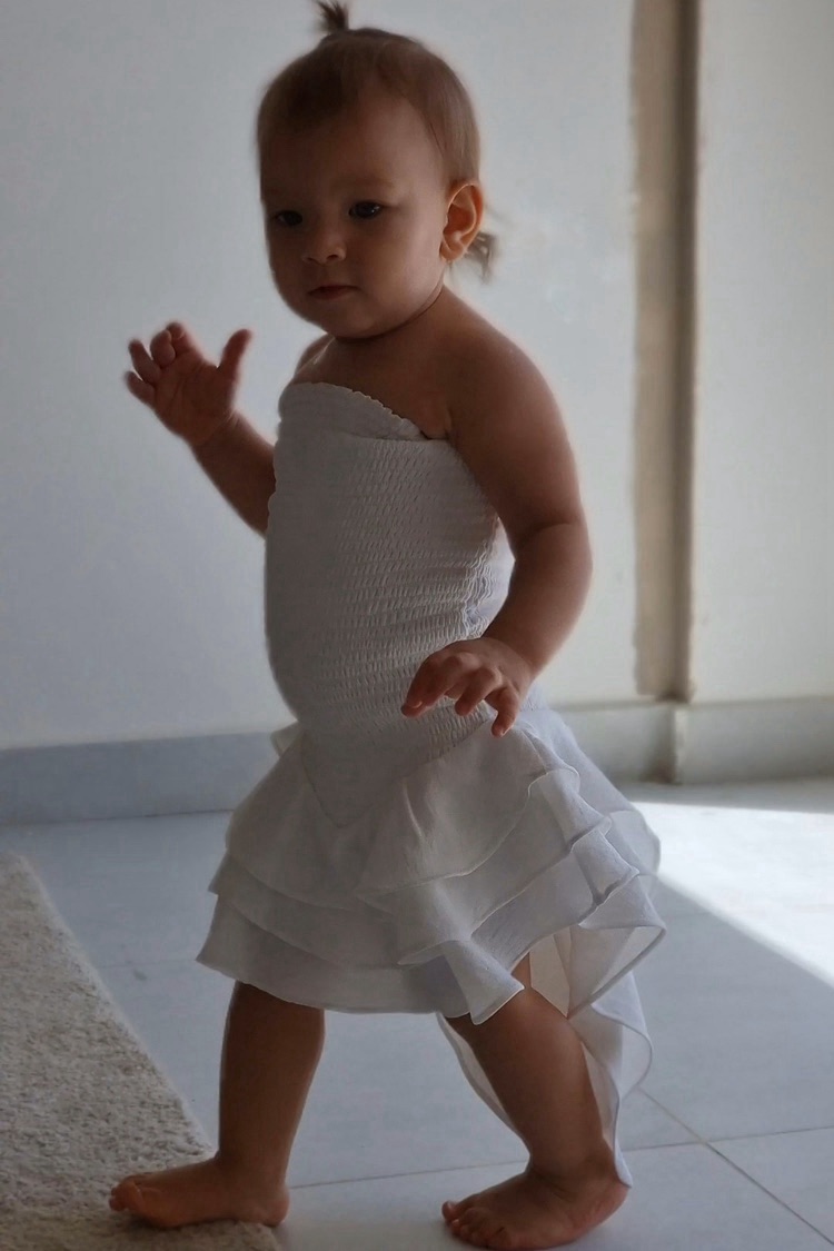 Domi Dress – White