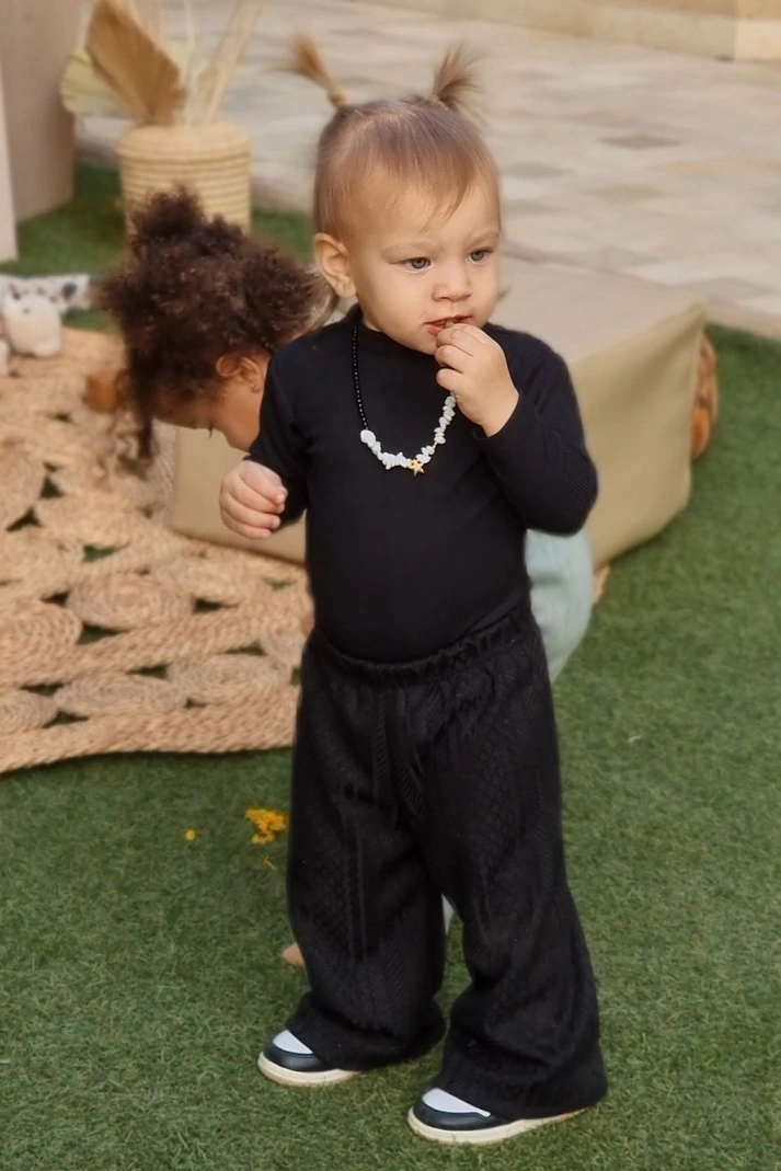 Jaleelah Pants – Black