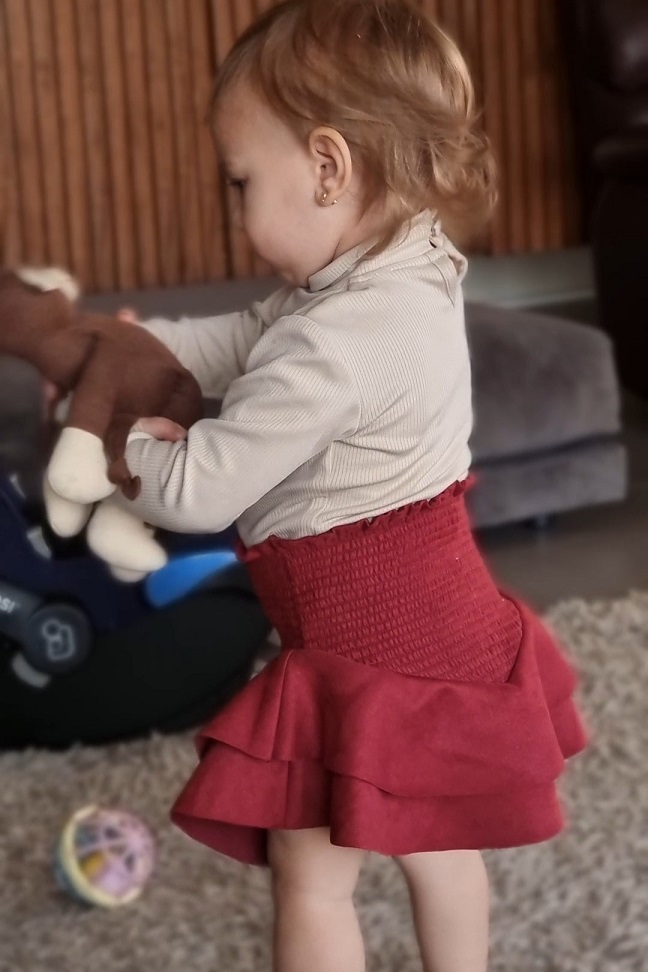 Mibella Skirt – Red