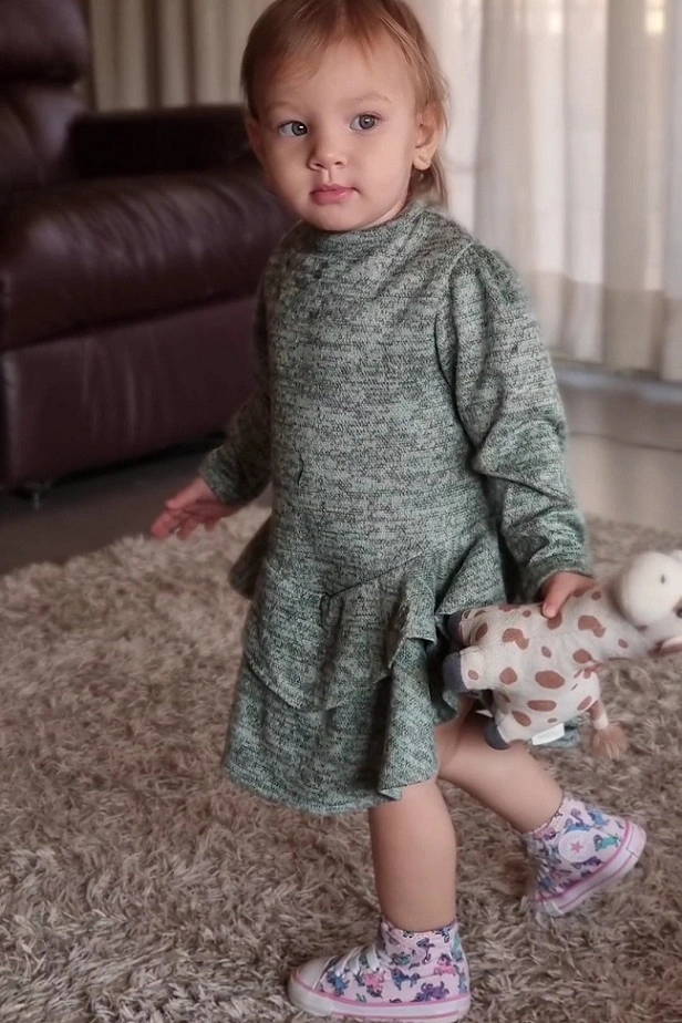 Naila Dress – Teal