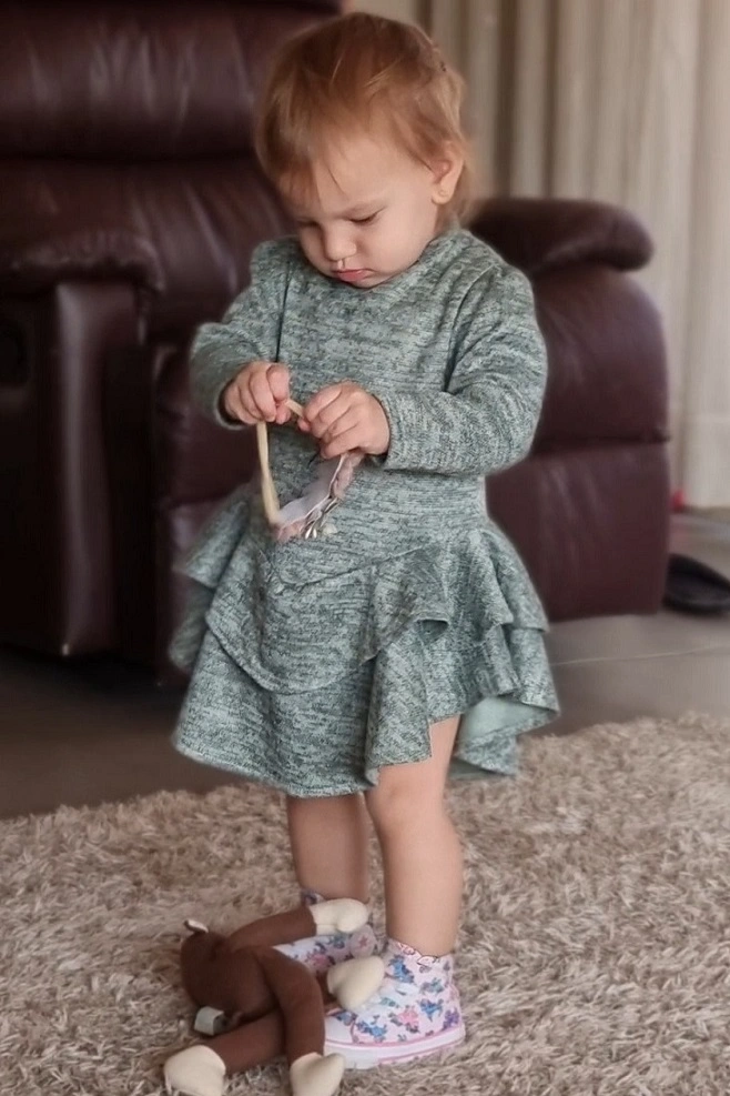 Naila Dress – Teal