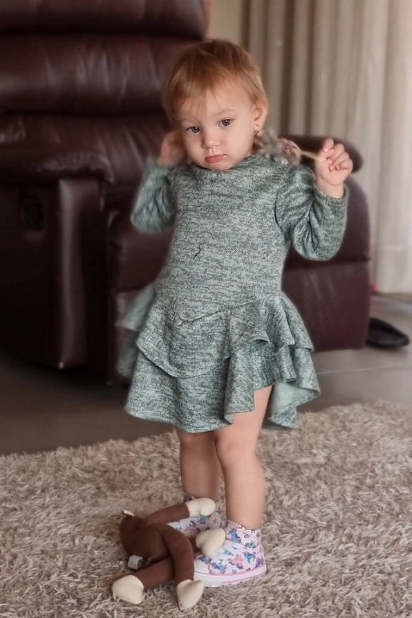 Naila Dress – Teal