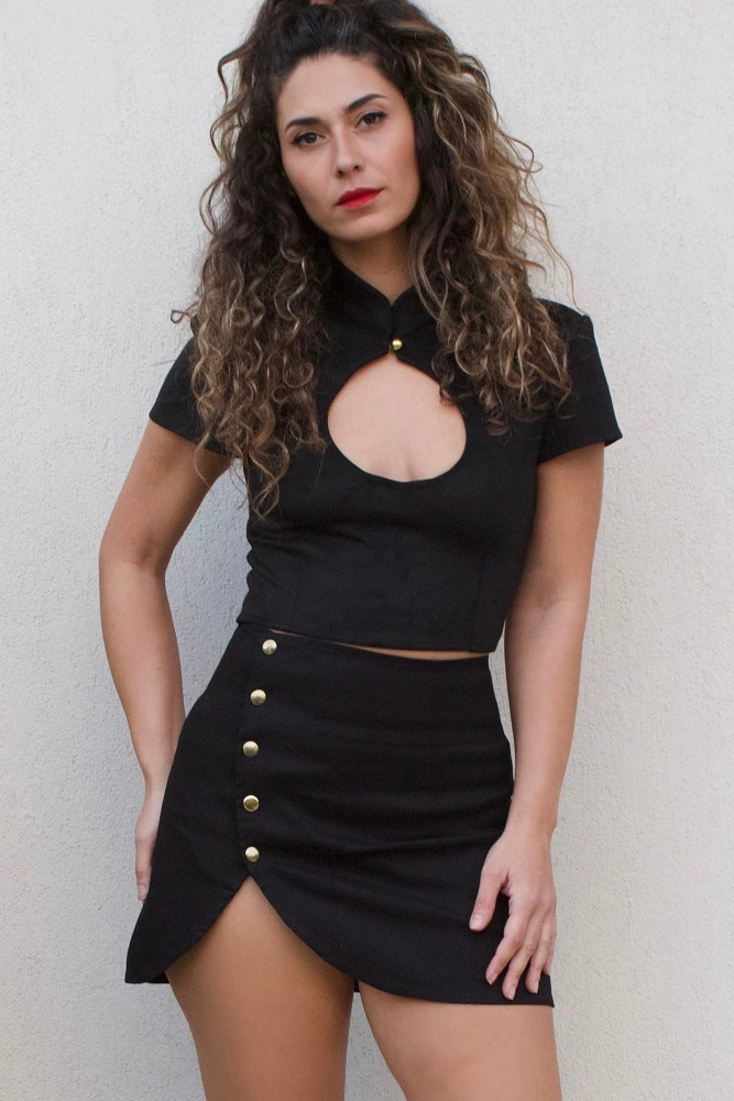 Zaria Skirt – Black