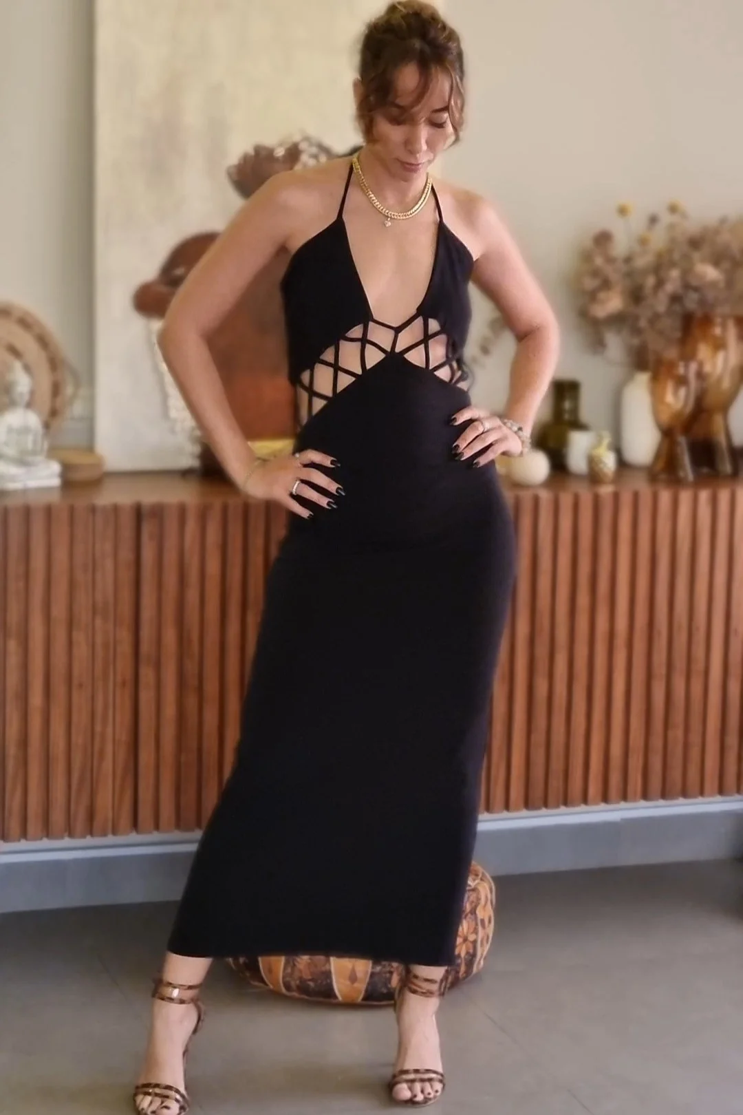 Midnight Whisper Dress