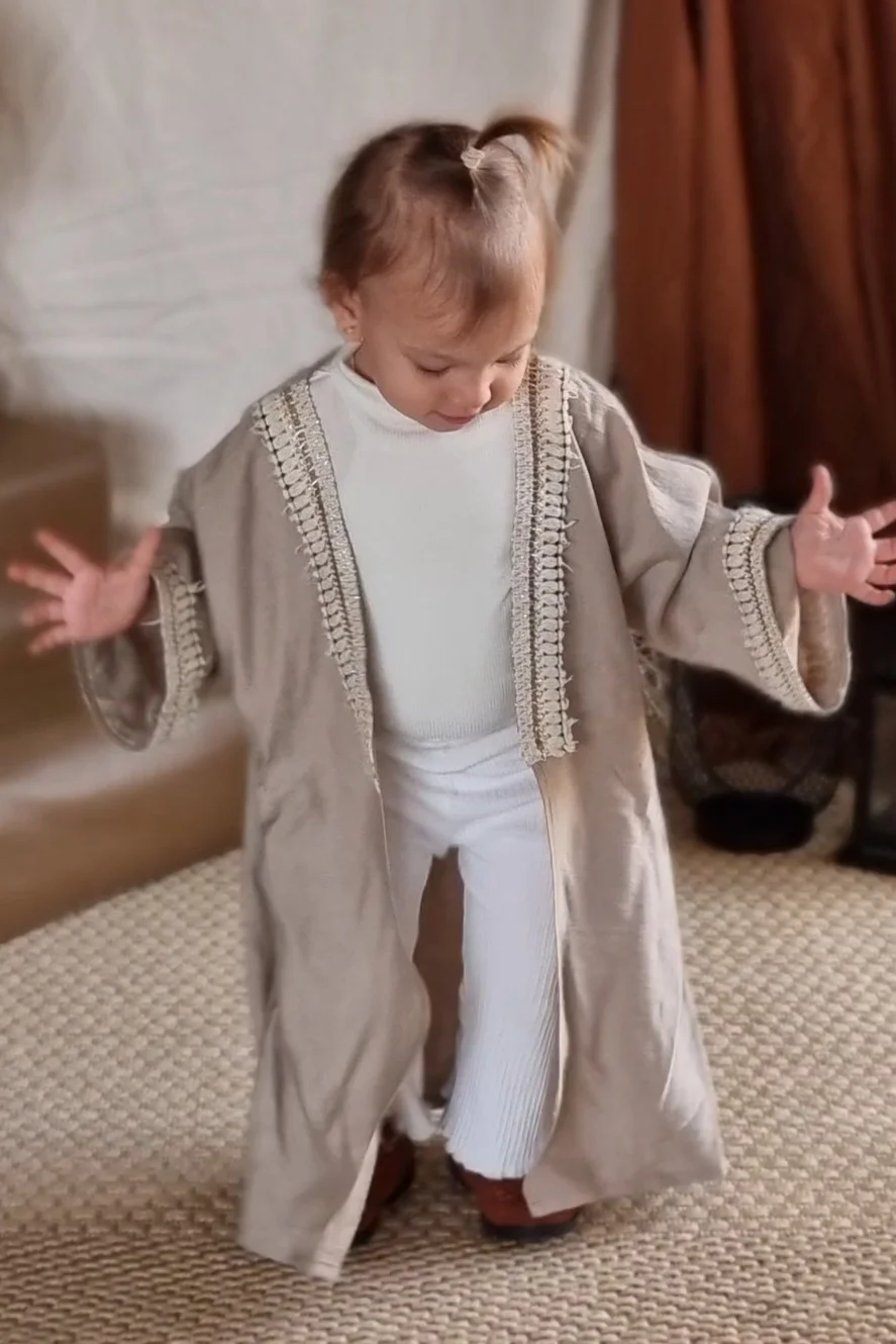 Baby Thurayya Kaftan – Beige