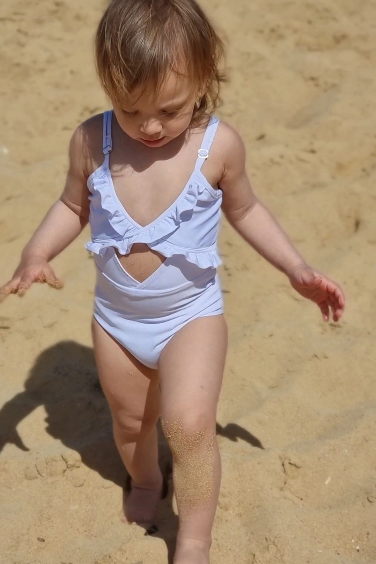 Talia Shore Swimsuit – White