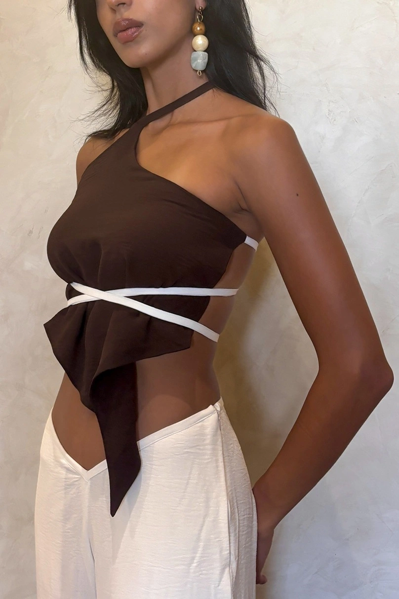 Zola Top – Brown